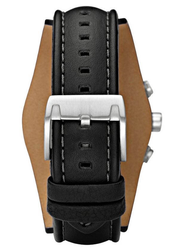 fossil coachman leather strap