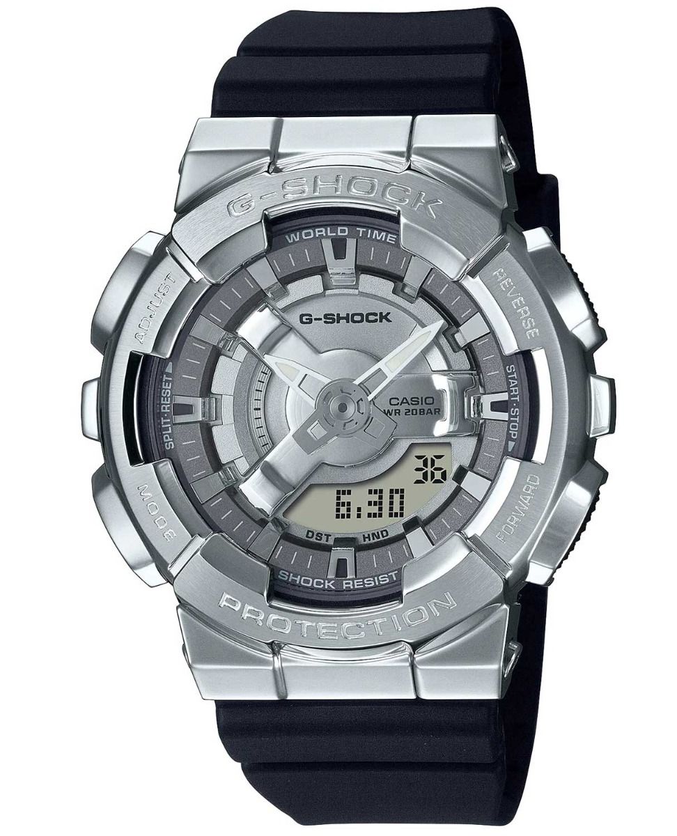 Casio g fashion shock silver